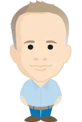 Comicfigur Andreas Bauer