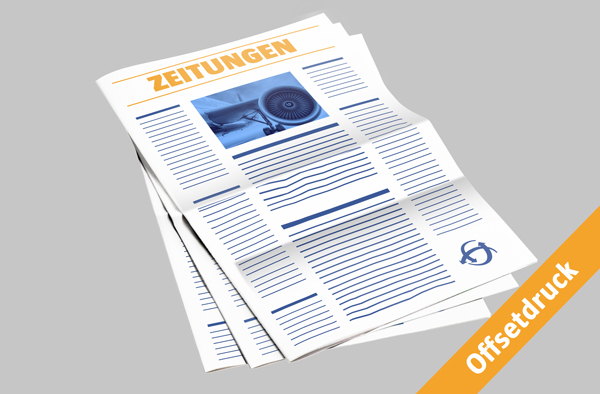 Zeitung Offsetdruck Rheinisches Broadsheet