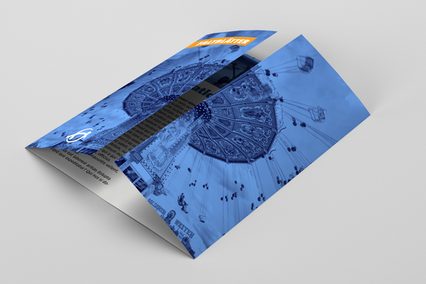 Faltblätter Faltblätter mit Fensterfalz