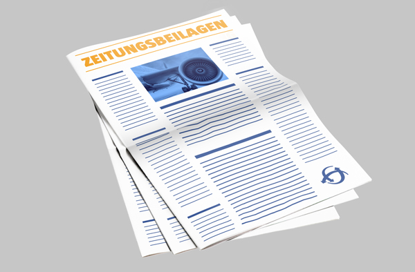 Beilagen im Zeitungsformat